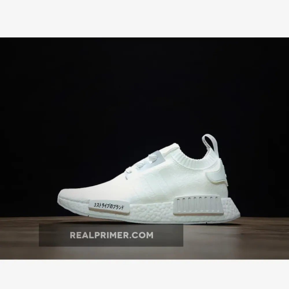 NMD_R1 PRIMEKNIT JAPAN FOOTWEAR WHITE/FOOTWEAR WHITE/FOOTWEAR WHITE BZ0221