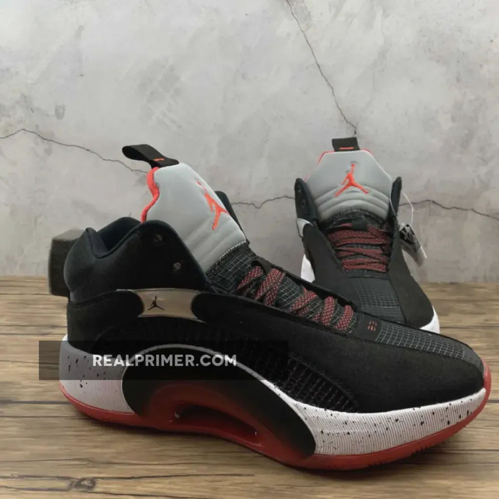 AIR JORDAN 35 BRED BLACK/FIRE RED/REFLECTIVE SILVER CQ4227-030