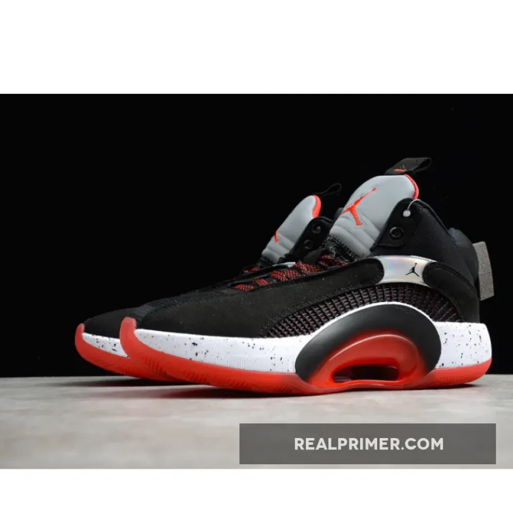 AIR JORDAN 35 BRED BLACK/VARSITY RED-WHITE CQ4227-030