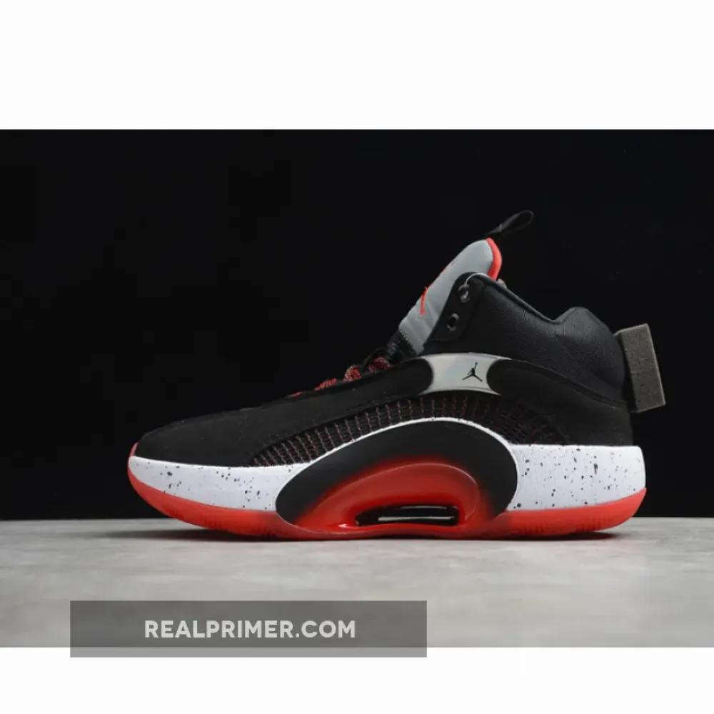 AIR JORDAN 35 BRED BLACK/VARSITY RED-WHITE CQ4227-030