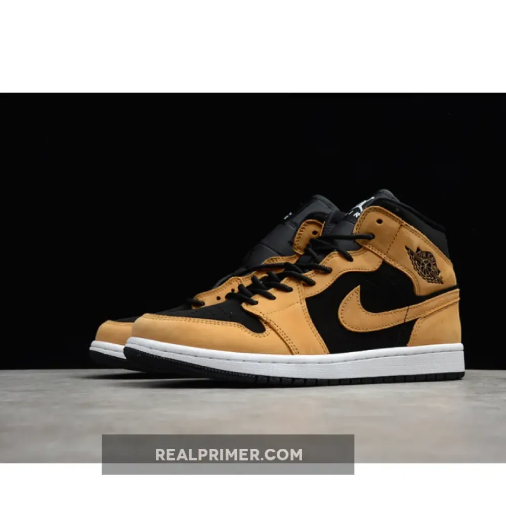 CJ VERSION AIR JORDAN 1 MID SE DESERT OCHRE/DESERT OCHRE/BLACK DB5453-700