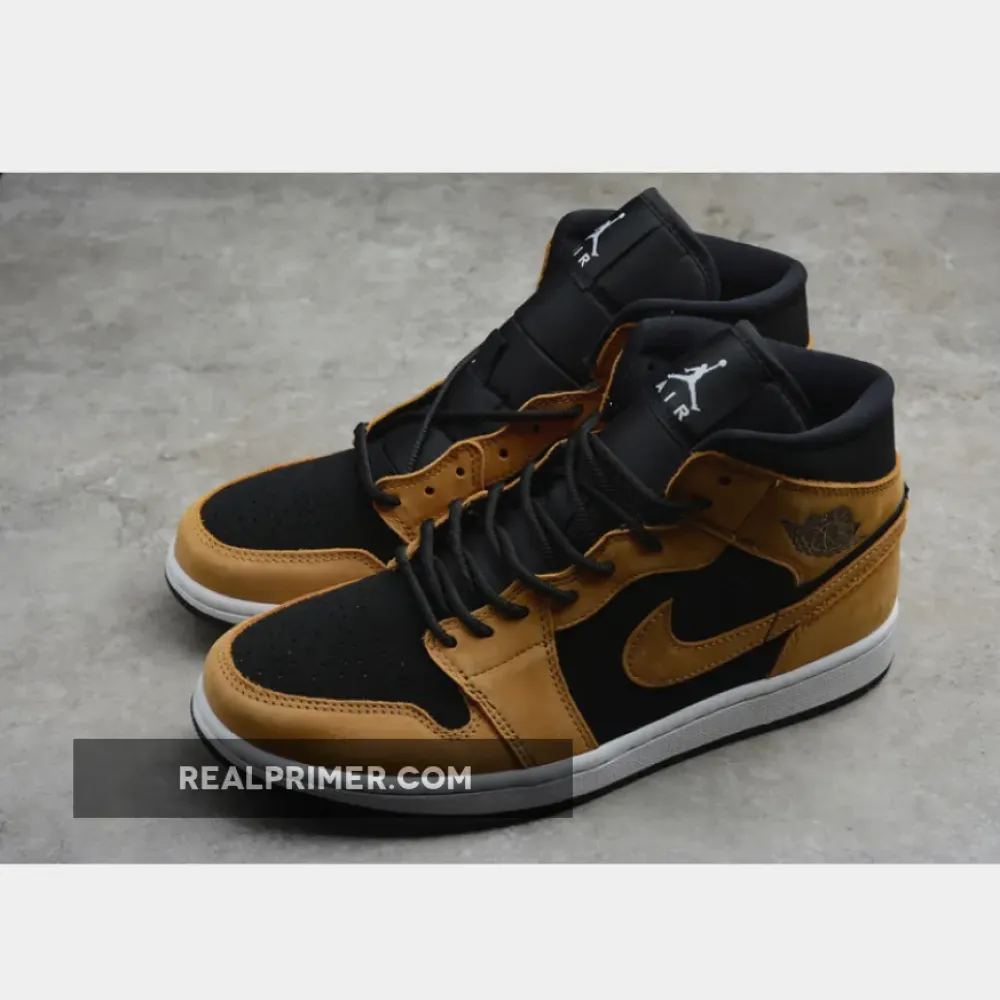 CJ VERSION AIR JORDAN 1 MID SE DESERT OCHRE/DESERT OCHRE/BLACK DB5453-700