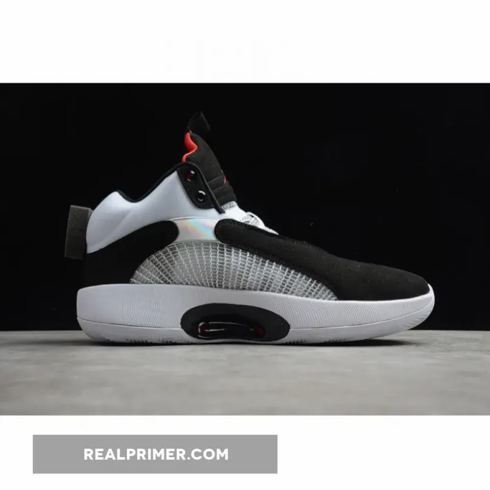 AIR JORDAN XXXV DNA WHITE/GYM RED-BLACK CQ4228-001