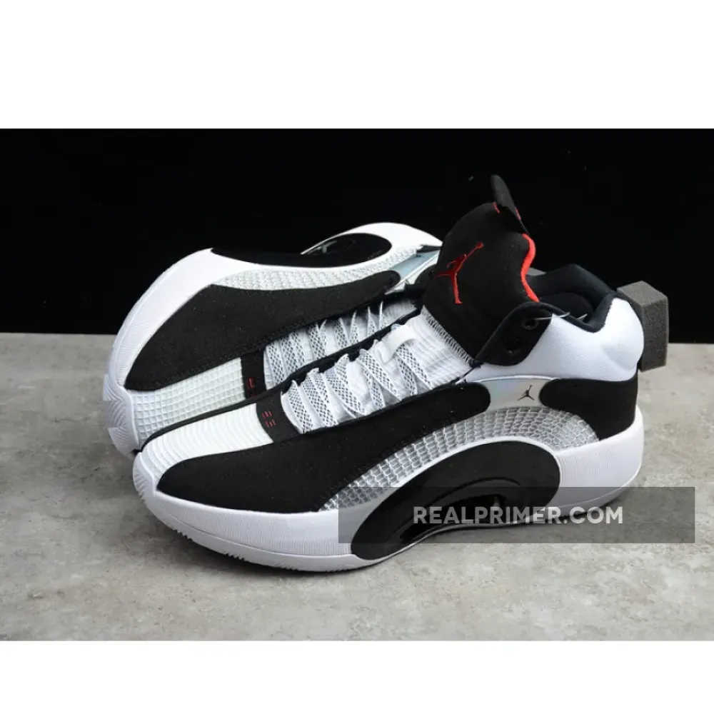 AIR JORDAN XXXV DNA WHITE/GYM RED-BLACK CQ4228-001