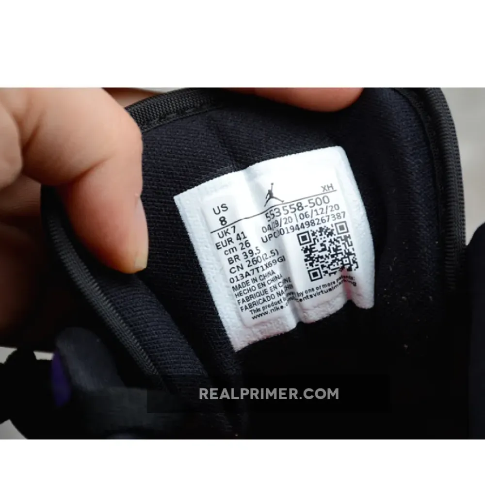 CJ AIR JORDAN 1 LOW COURT PURPLE WHITE/COURT PURPLE/BLACK 553558-500