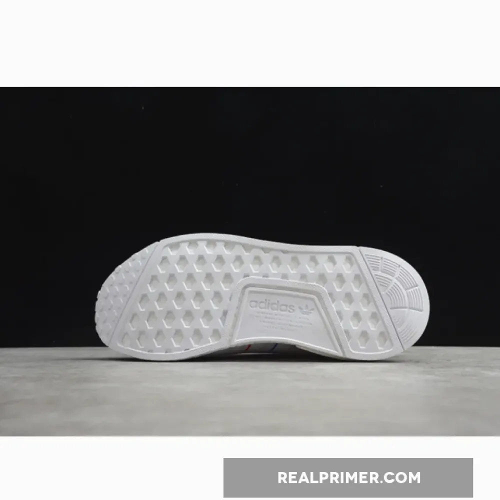 NMD R1 SHOES WHITE/YELLOW/BLUE/RED FW6436