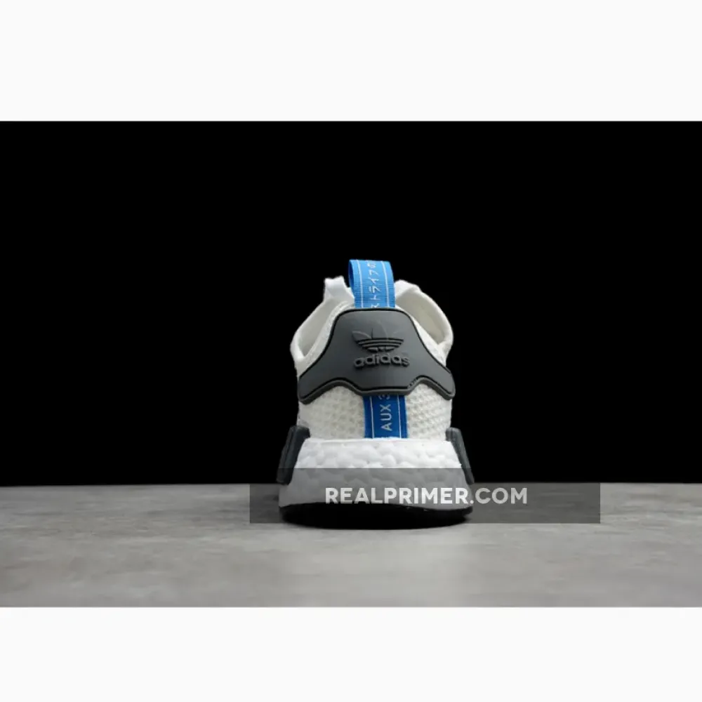 NMD R1 SHOES CLOUD WHITE/CORE BLACK/BLUE B8304