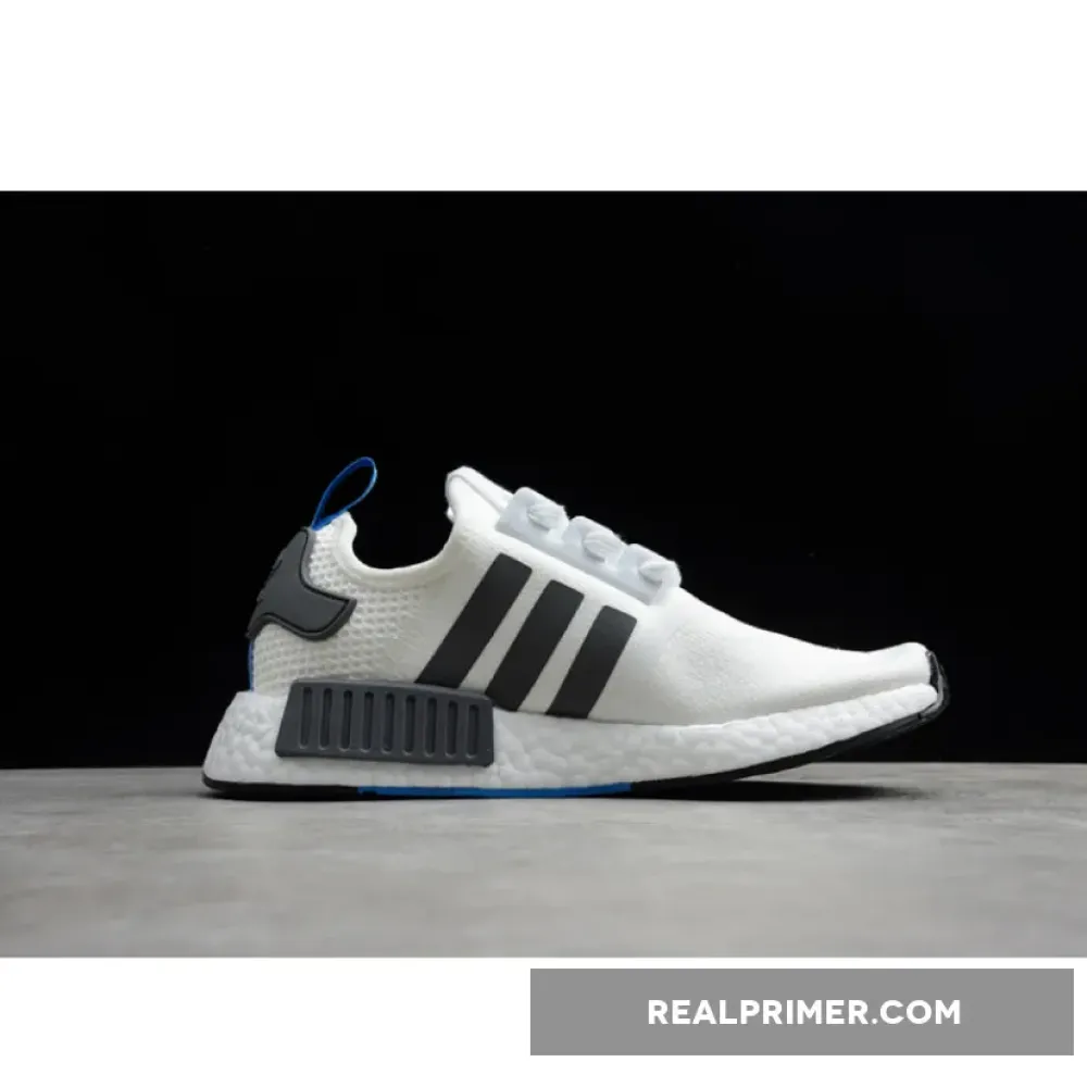 NMD R1 SHOES CLOUD WHITE/CORE BLACK/BLUE B8304