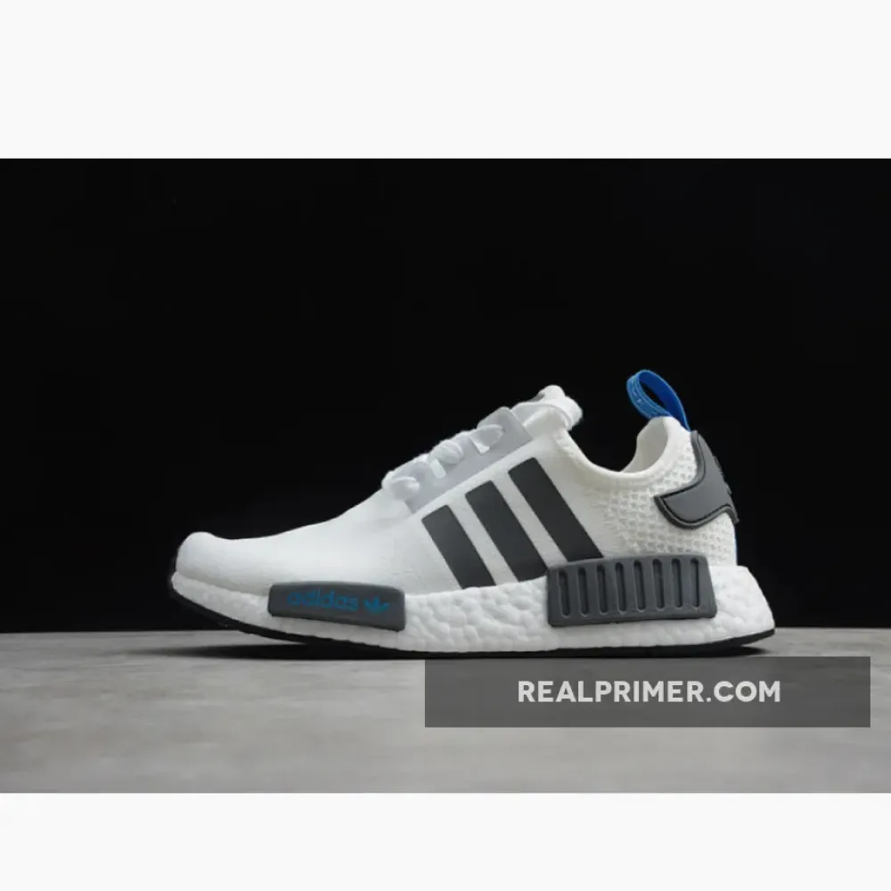 NMD R1 SHOES CLOUD WHITE/CORE BLACK/BLUE B8304