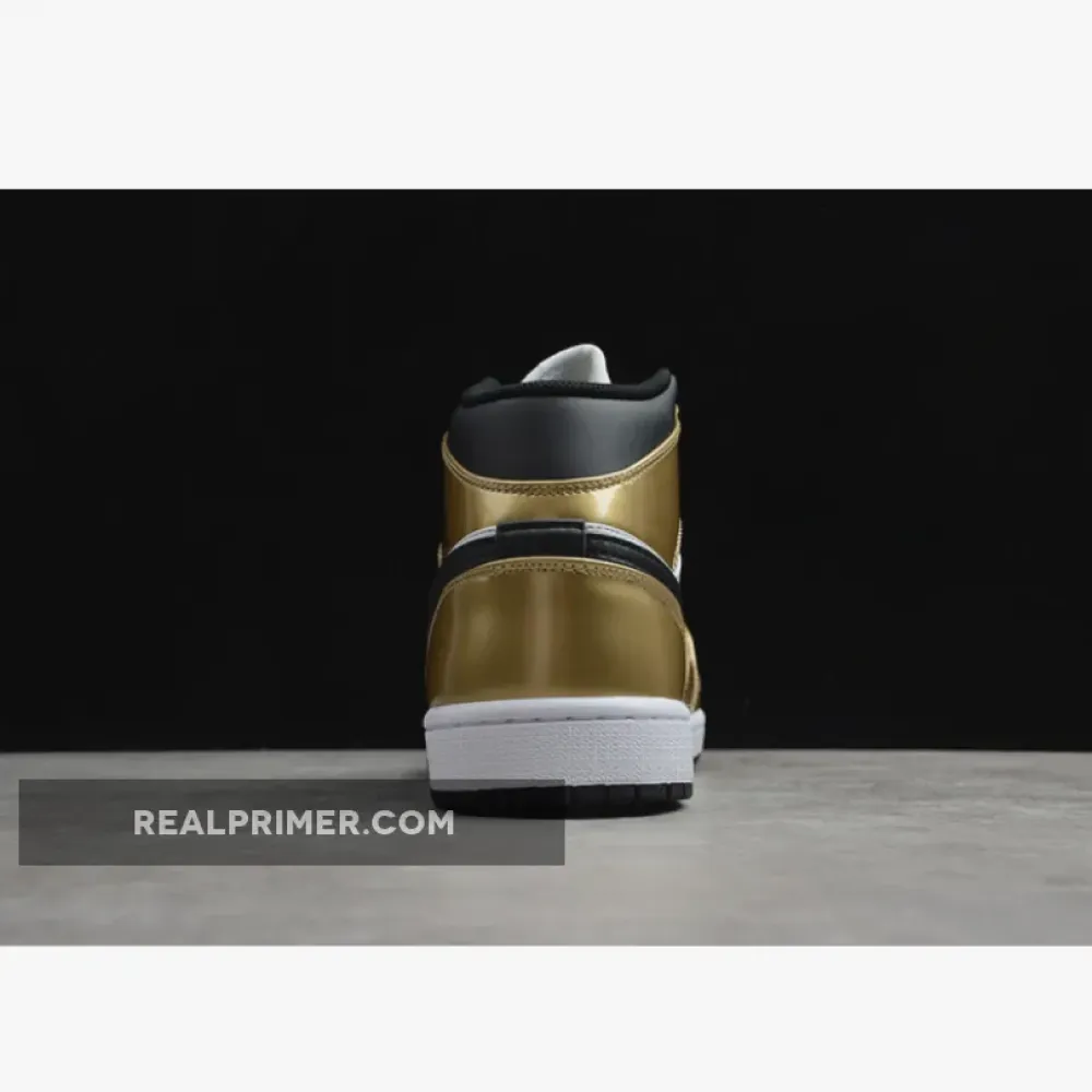AIR JORDAN 1 MID SE METALLIC GOLD/WHITE-BLACK-BLACK DC1419-700