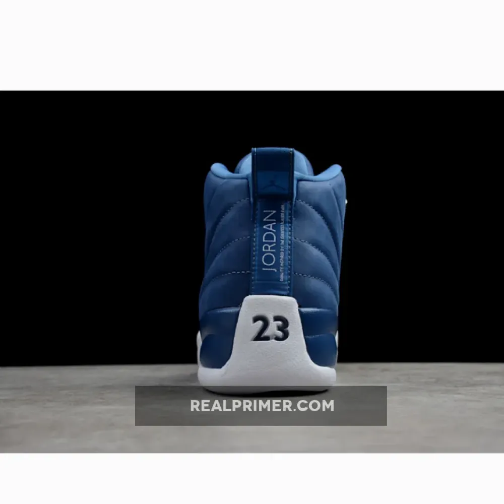 AIR JORDAN 12 INDIGO STONE BLUE/LEGEND BLUE-OBSIDIAN 130690-404