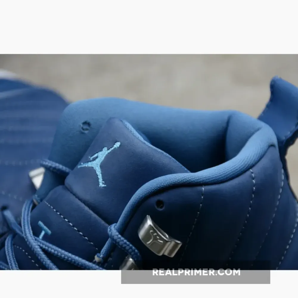 AIR JORDAN 12 INDIGO STONE BLUE/LEGEND BLUE-OBSIDIAN 130690-404