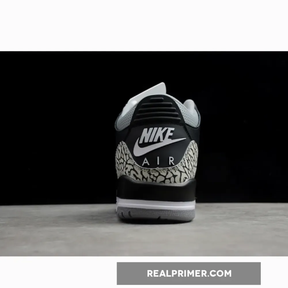 AIR JORDAN 3 RETRO OG BLACK/CEMENT 854262-001