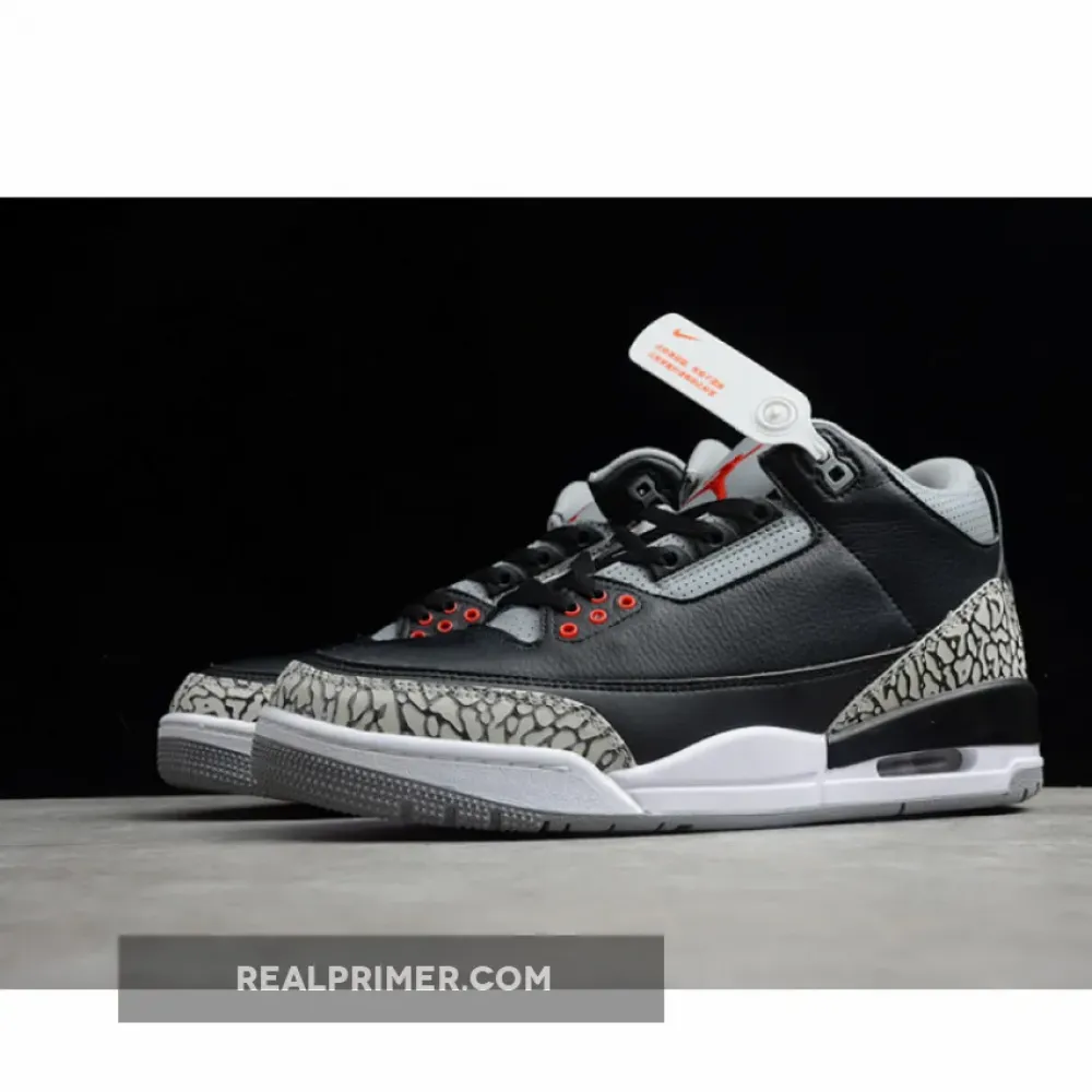 AIR JORDAN 3 RETRO OG BLACK/CEMENT 854262-001