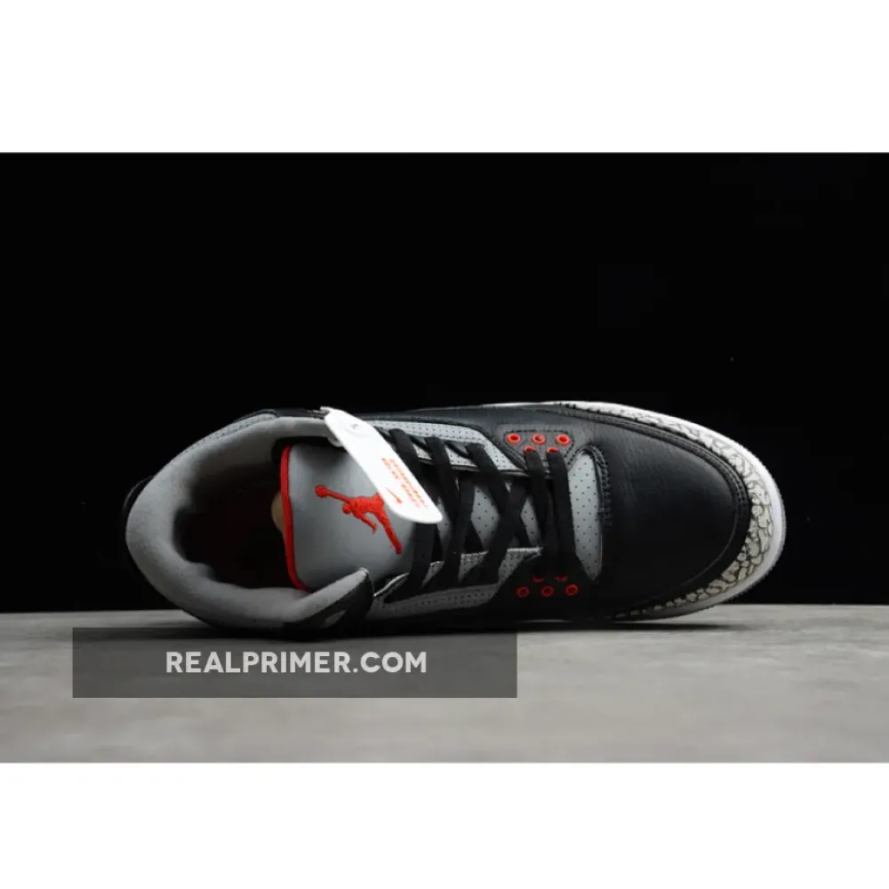 AIR JORDAN 3 RETRO OG BLACK/CEMENT 854262-001