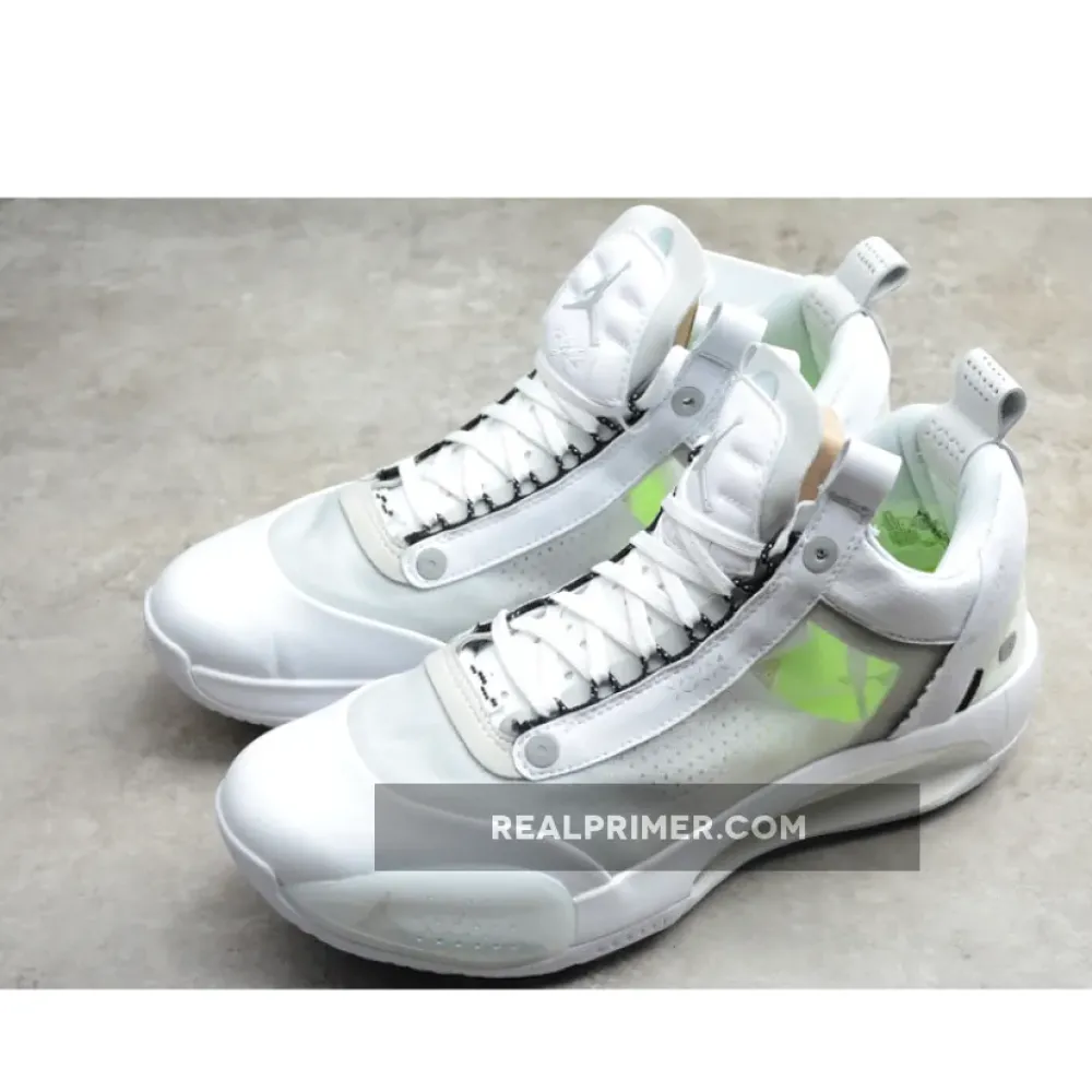 AIR JORDAN 34 LOW PF CRISPY WHITE/METALLIC SILVER CU3475-100