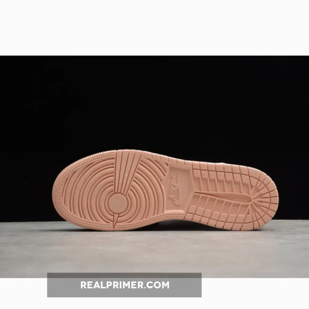 AIR JORDAN 1 MID CRIMSON TINT WHITE/BLACK/PINK 554725-133