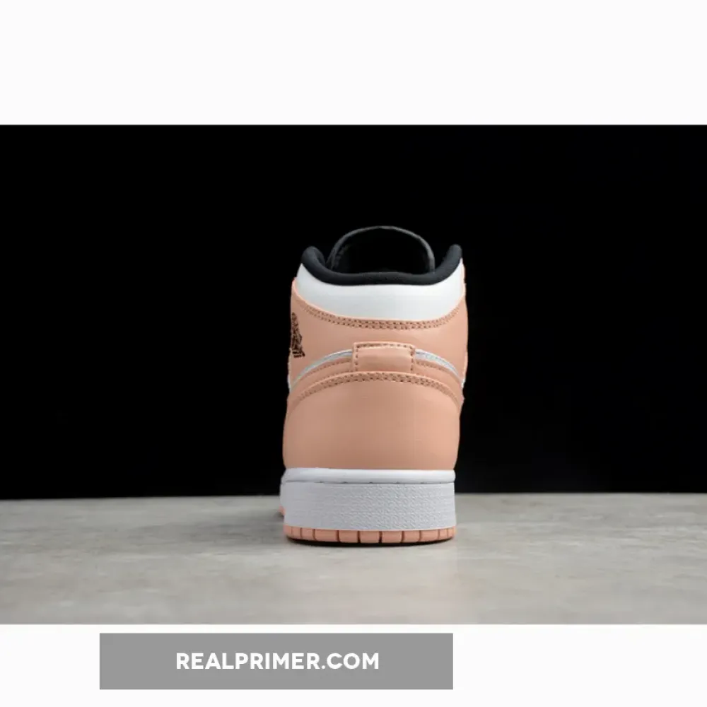 AIR JORDAN 1 MID CRIMSON TINT WHITE/BLACK/PINK 554725-133