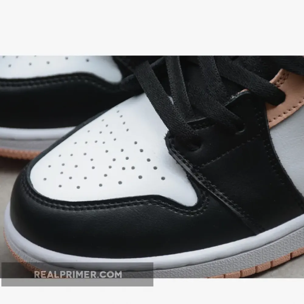 AIR JORDAN 1 MID CRIMSON TINT WHITE/BLACK/PINK 554725-133