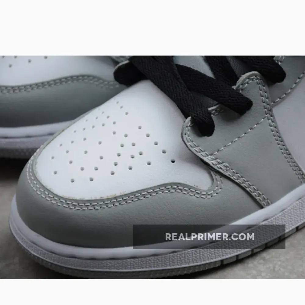 AIR JORDAN 1 MID COOL GREY/BLACK/WHITE 554725-092