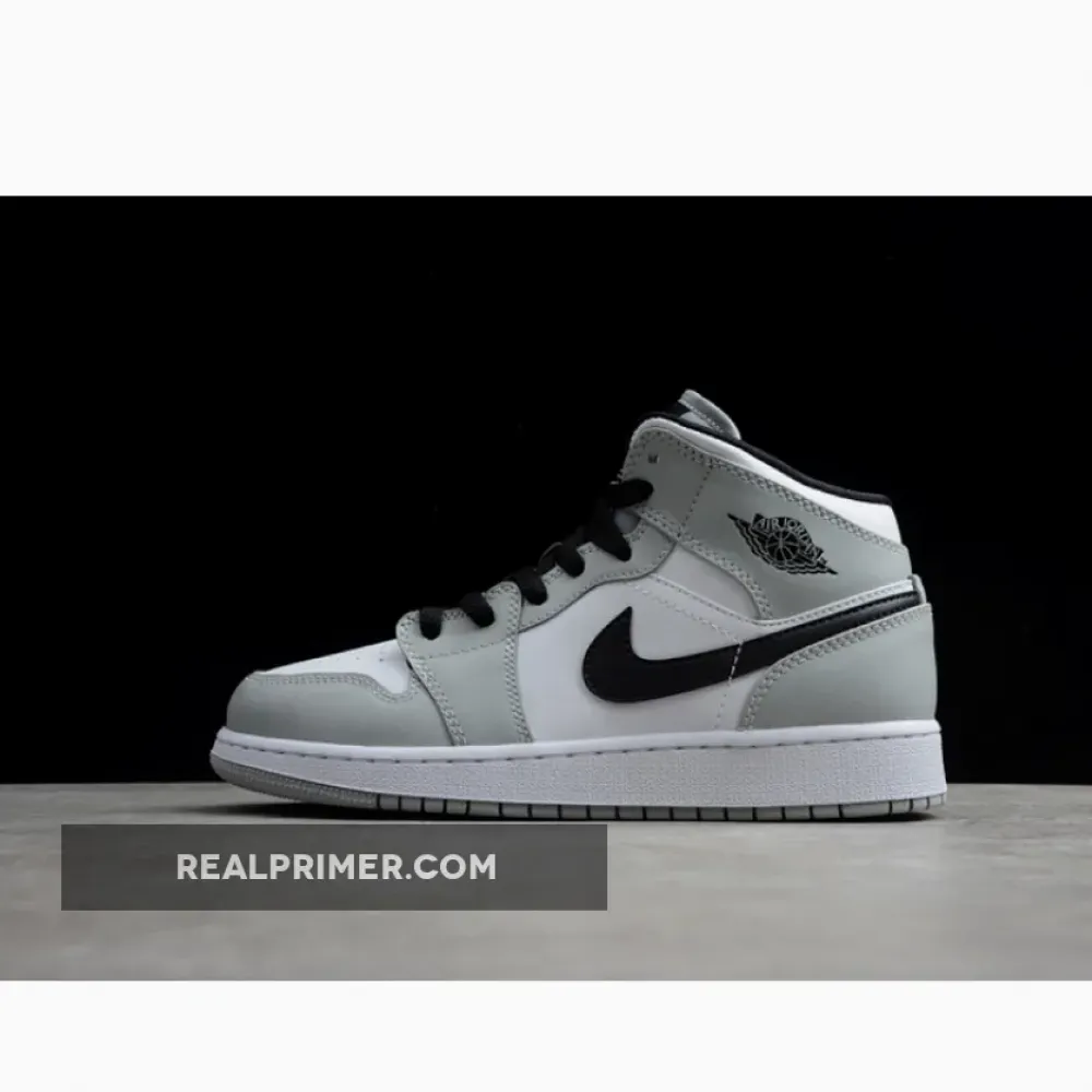 AIR JORDAN 1 MID COOL GREY/BLACK/WHITE 554725-092