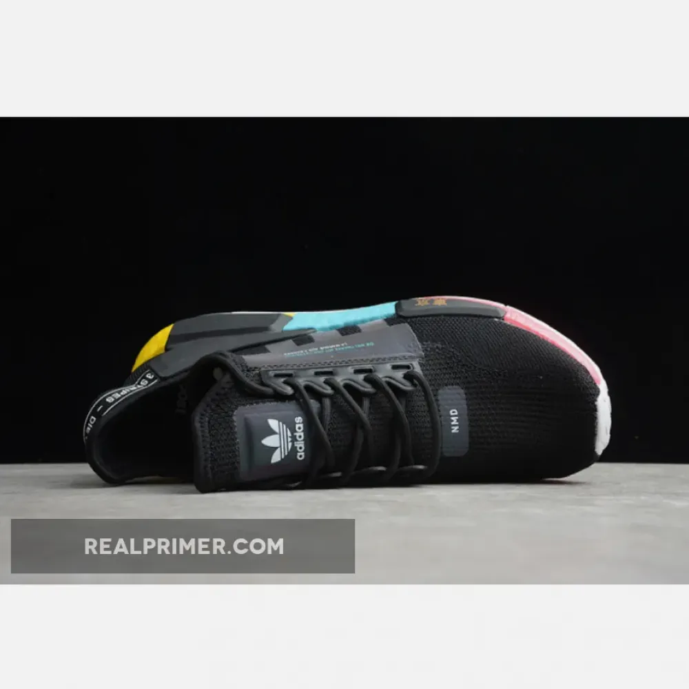 NMD R1 BOOST V2 TOKYO CORE BLACK/BLUE/YELLOW-RED FY1182