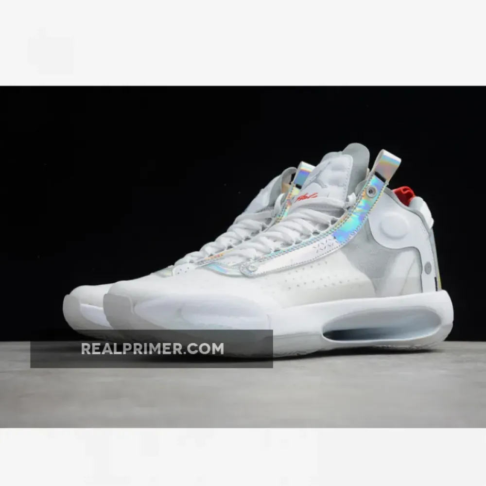 AIR JORDAN 34 PF UNITE WHITE/METALLIC SILVER BQ3381-101