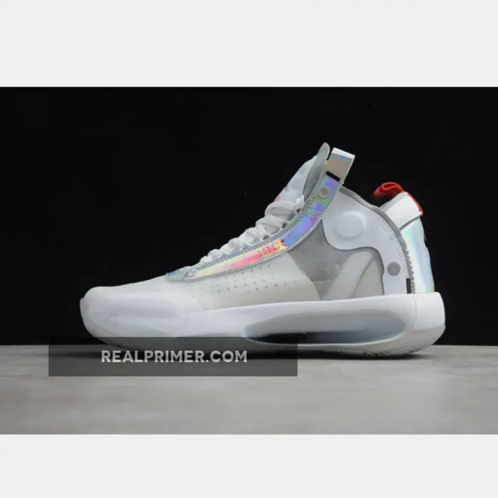AIR JORDAN 34 PF UNITE WHITE/METALLIC SILVER BQ3381-101