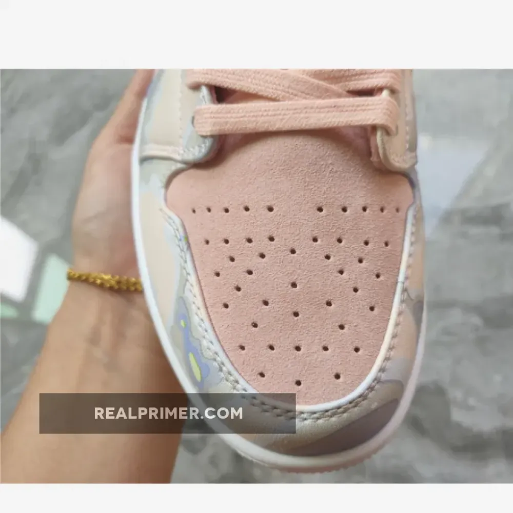 AIR JORDAN 1 MID SE P(HER)SPECTIVE WASHED CORAL/CHROME-LIGHT WHISTLE CW6008-600