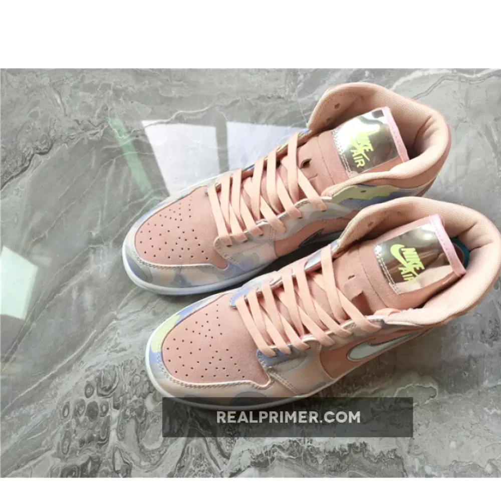 AIR JORDAN 1 MID SE P(HER)SPECTIVE WASHED CORAL/CHROME-LIGHT WHISTLE CW6008-600