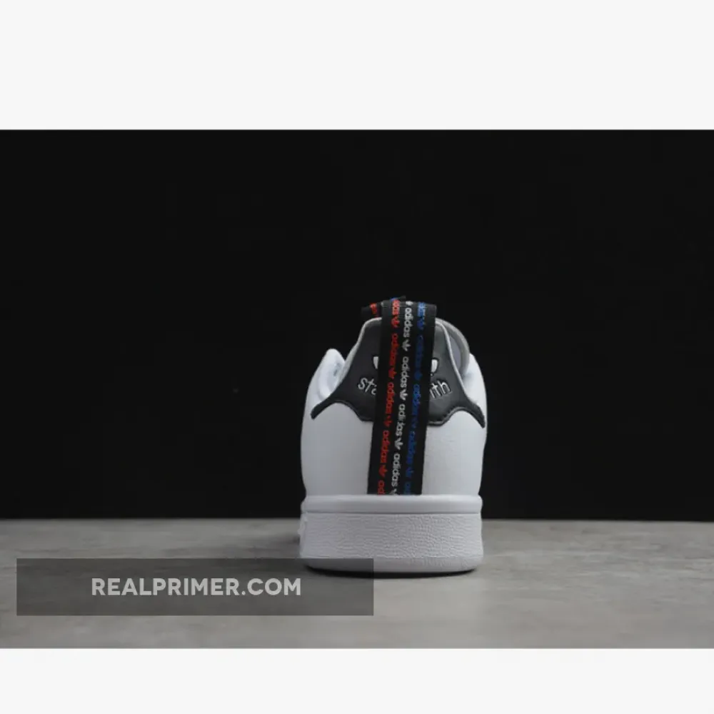 STAN SMITH SHOES CLOUD WHITE/CORE BLACK/SOLAR RED FW5814