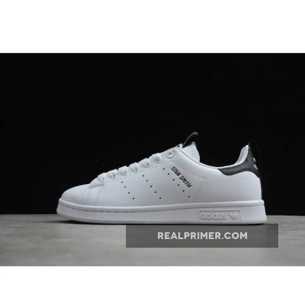STAN SMITH SHOES CLOUD WHITE/CORE BLACK/SOLAR RED FW5814
