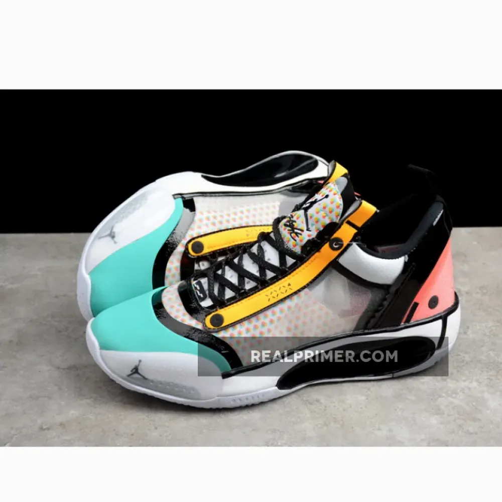 AIR JORDAN 34 LOW GUO AILUN WHITE/BLACK/MULTI-COLOR CZ7748-100