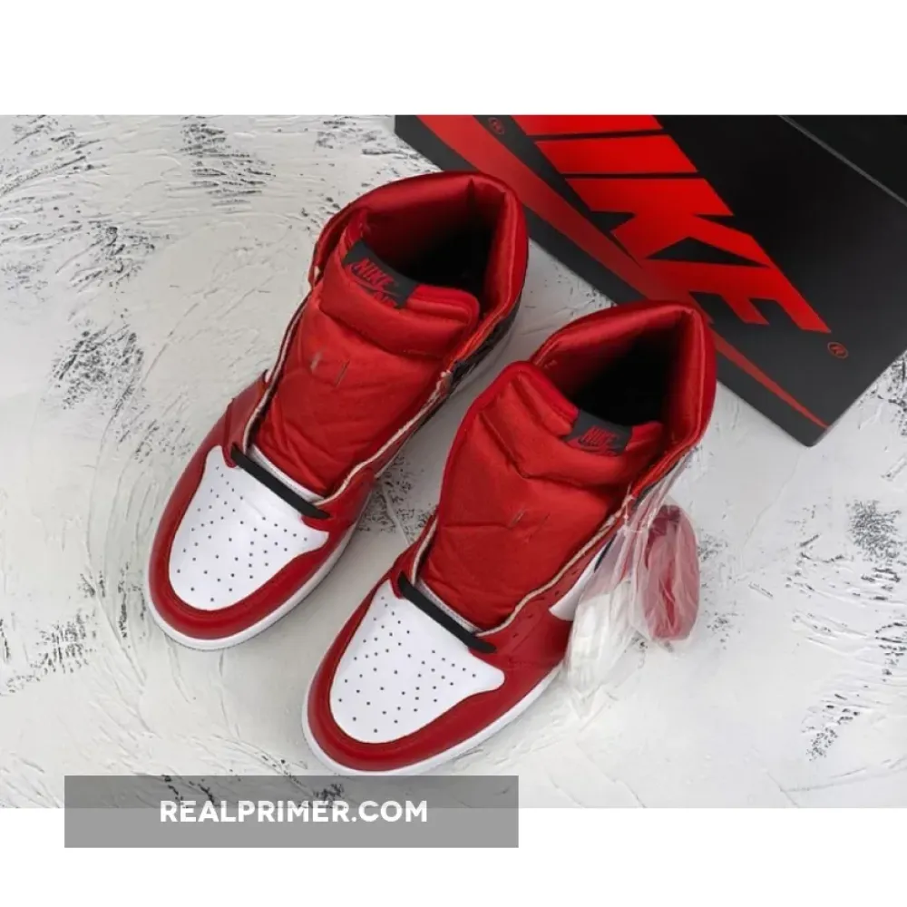 AIR JORDAN 1 RETRO HIGH SATIN SNAKE CHICAGO GYM RED/WHITE-BLACK CD0461-601