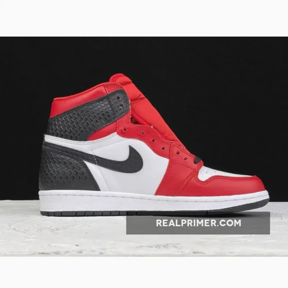 AIR JORDAN 1 RETRO HIGH SATIN SNAKE CHICAGO GYM RED/WHITE-BLACK CD0461-601