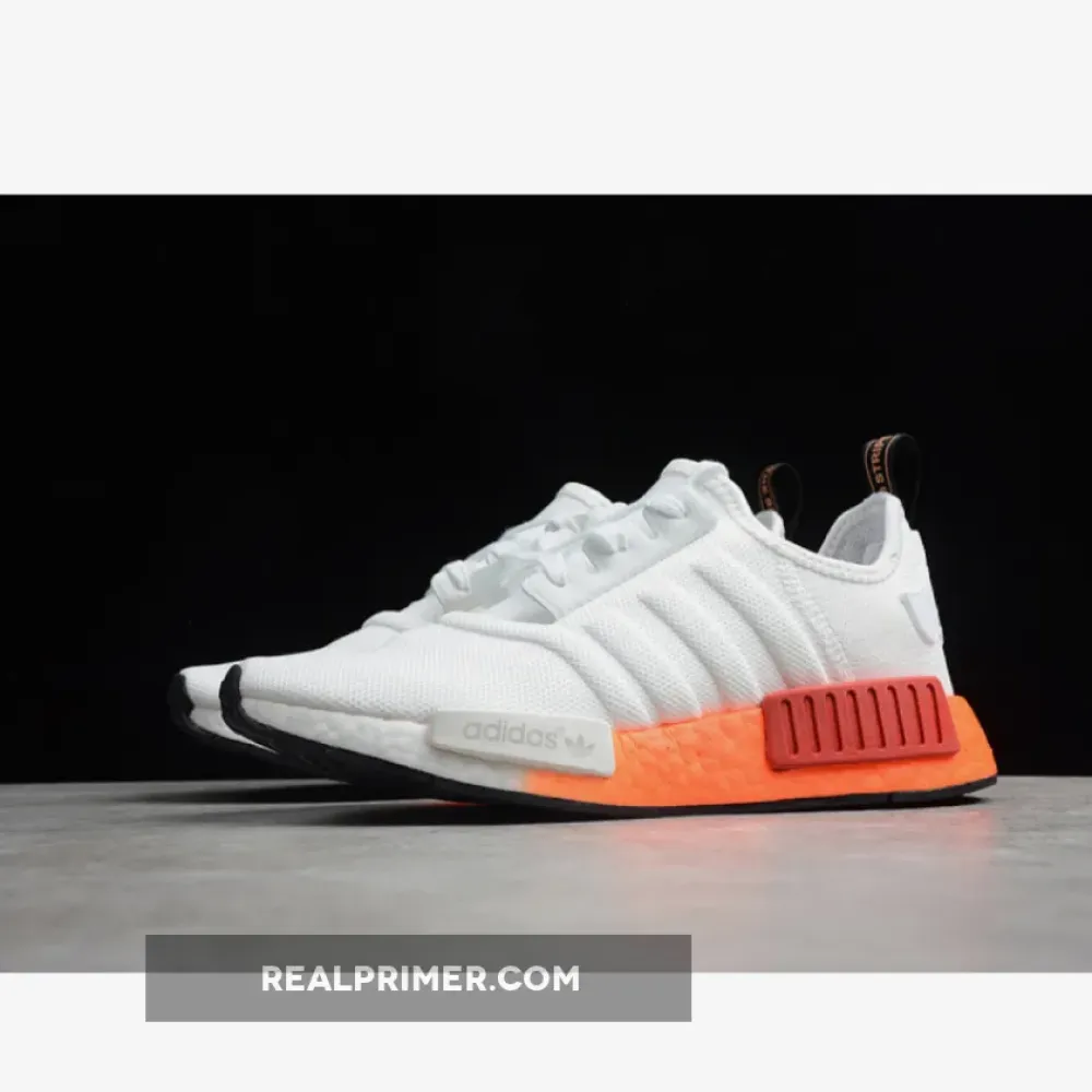 NMD_R1 SHOES CLOUD WHITE/CORE BLACK/SOLAR RED EF5860