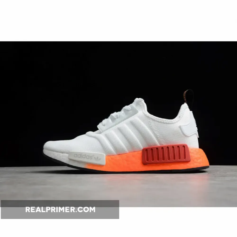 NMD_R1 SHOES CLOUD WHITE/CORE BLACK/SOLAR RED EF5860