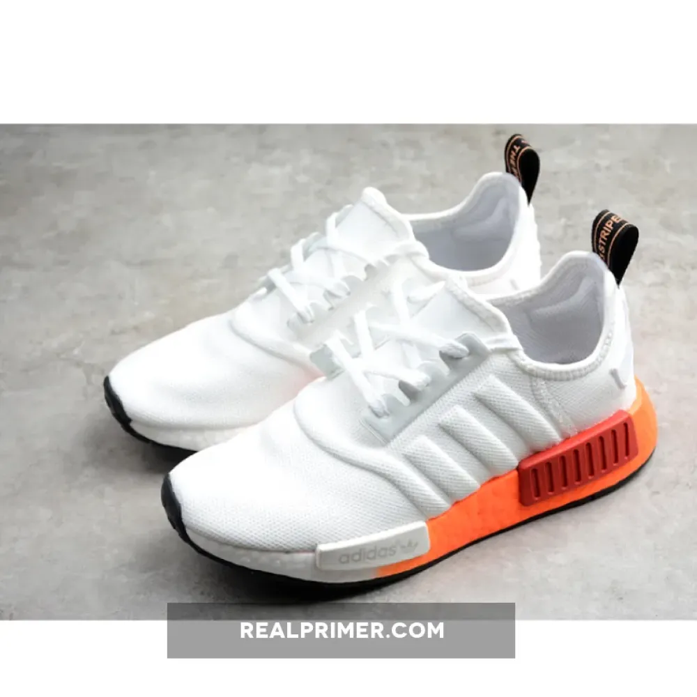 NMD_R1 SHOES CLOUD WHITE/CORE BLACK/SOLAR RED EF5860