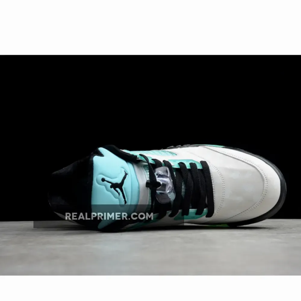 GZ AIR JORDAN 5 ISLAND GREEN WHITE/BLACK/BLUE CN2932-100