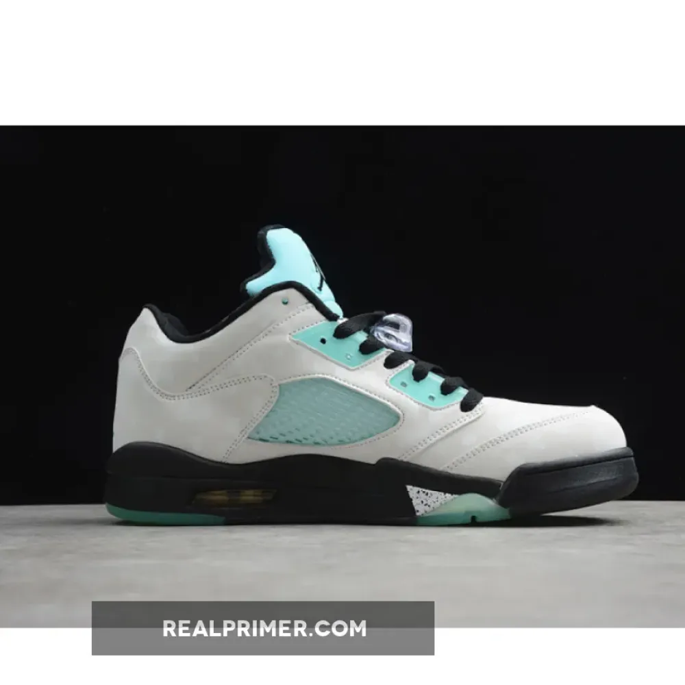 GZ AIR JORDAN 5 ISLAND GREEN WHITE/BLACK/BLUE CN2932-100