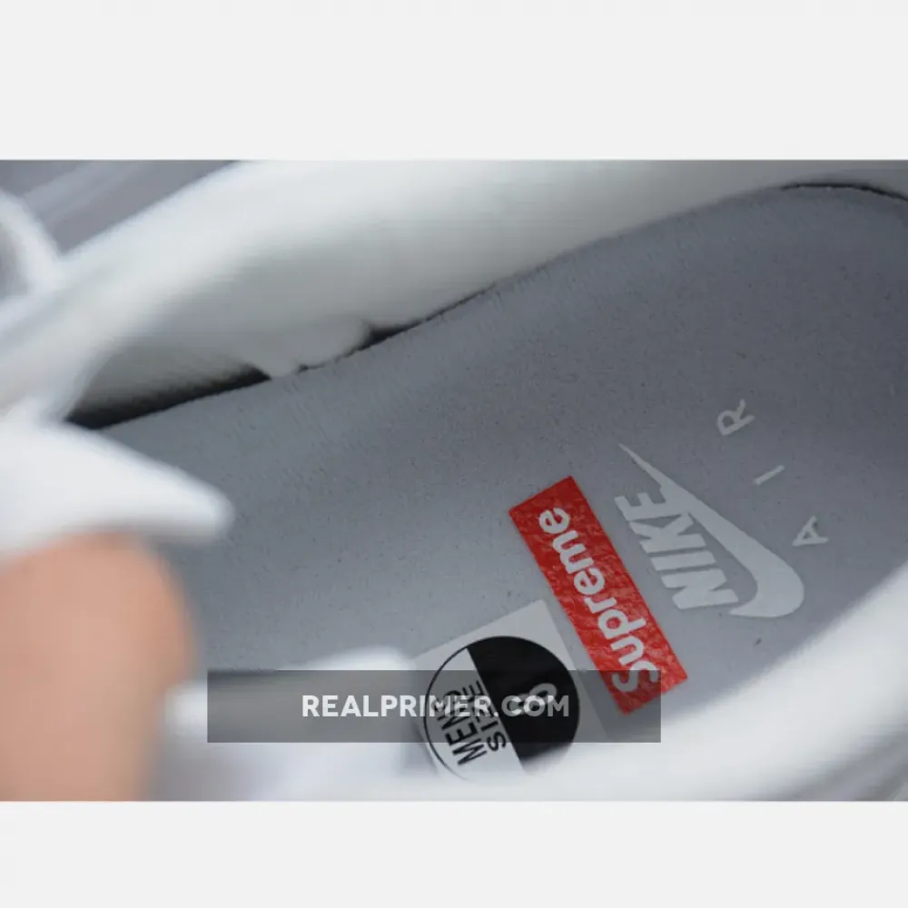 CJ SUPREME X AIR FORCE 1 LOW WHITE/WHITE CU9225-100