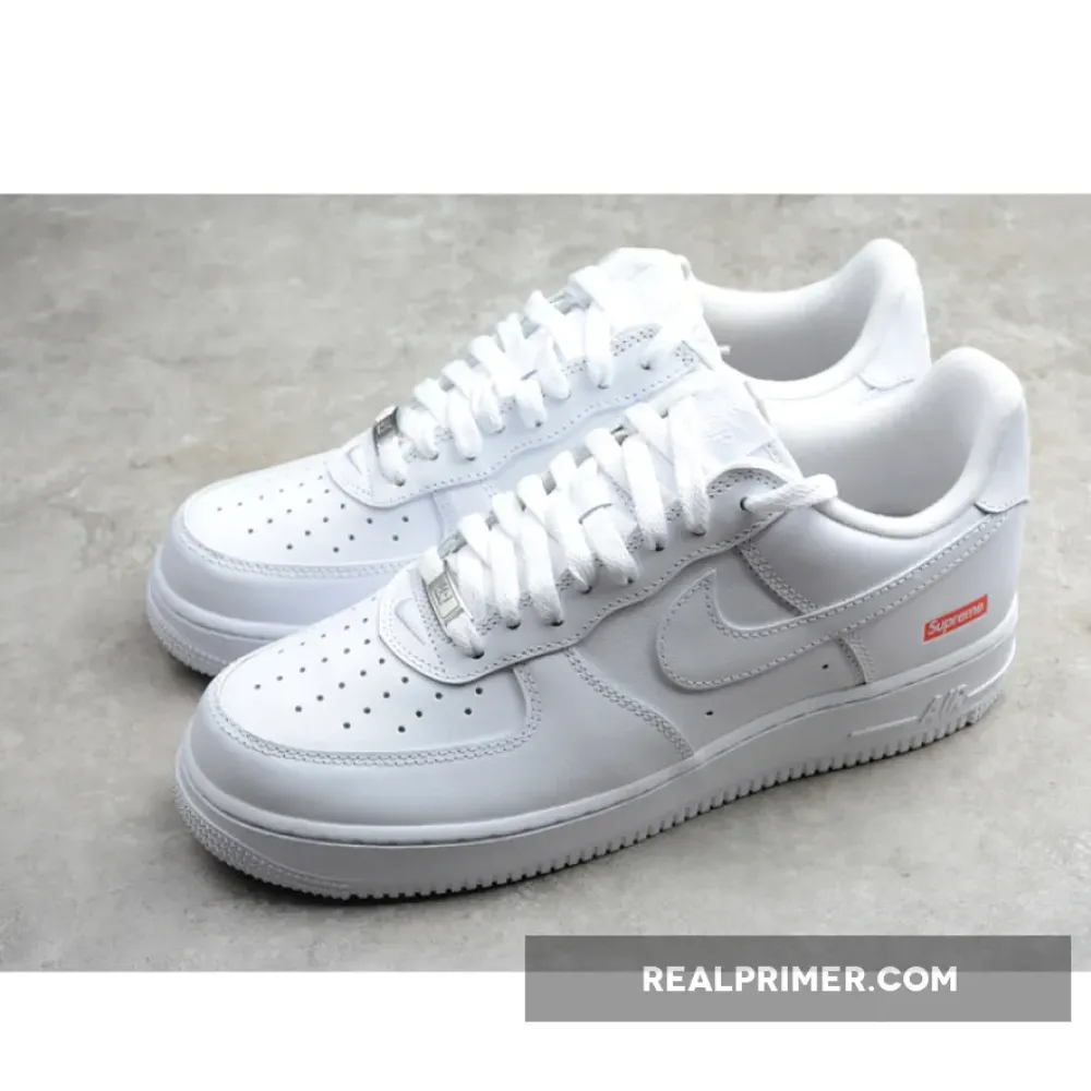 CJ SUPREME X AIR FORCE 1 LOW WHITE/WHITE CU9225-100