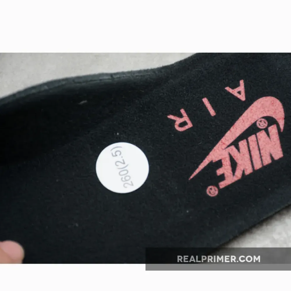 CJ AIR JORDAN 5 RETRO SP X OW BLACK/MUSLIN-FIRE RED CT8480-001