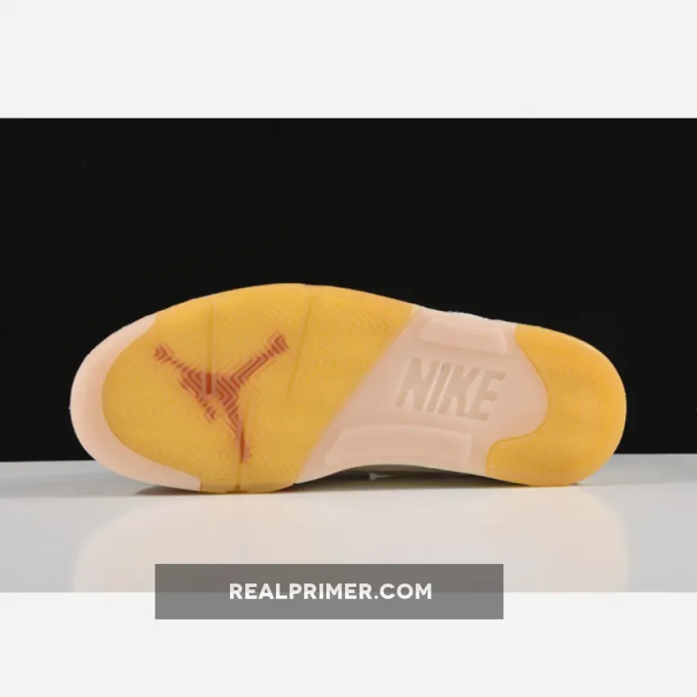 OW X AIR JORDAN 5 WHITE/FIRE RED CT8480-002