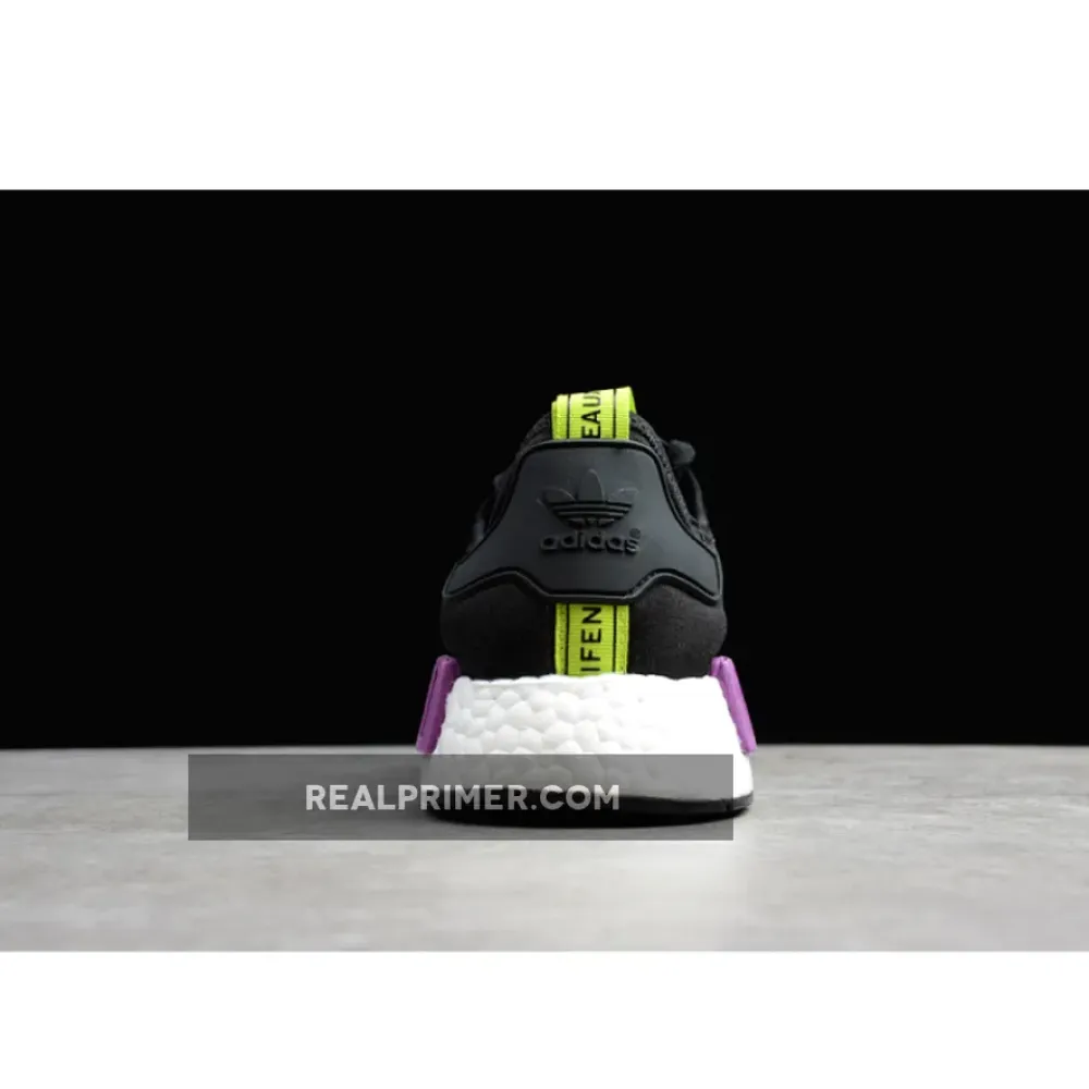 NMD R1 BLACK/PURPLE/GREEN D99627