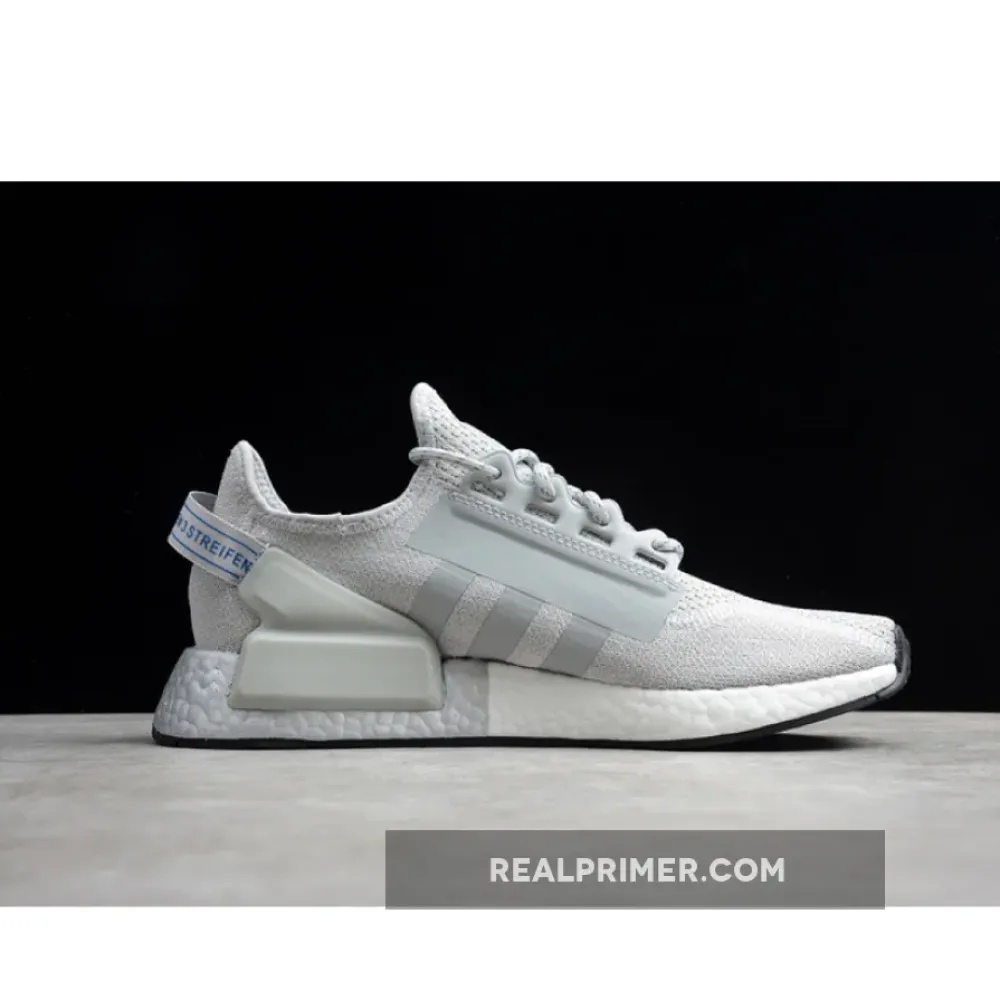 NMD_R1 V2 SHOES GREY TWO/SILVER METALLIC/CORE BLACK FW5328