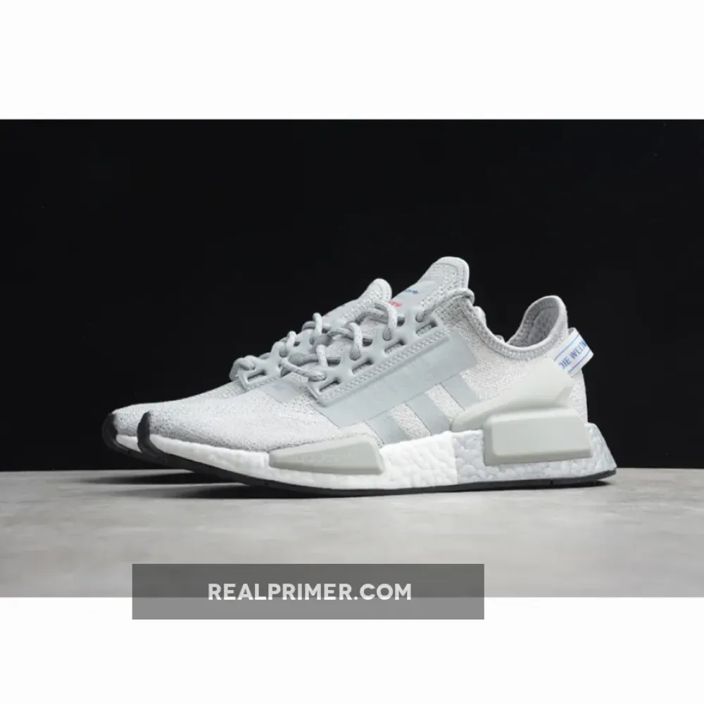 NMD_R1 V2 SHOES GREY TWO/SILVER METALLIC/CORE BLACK FW5328