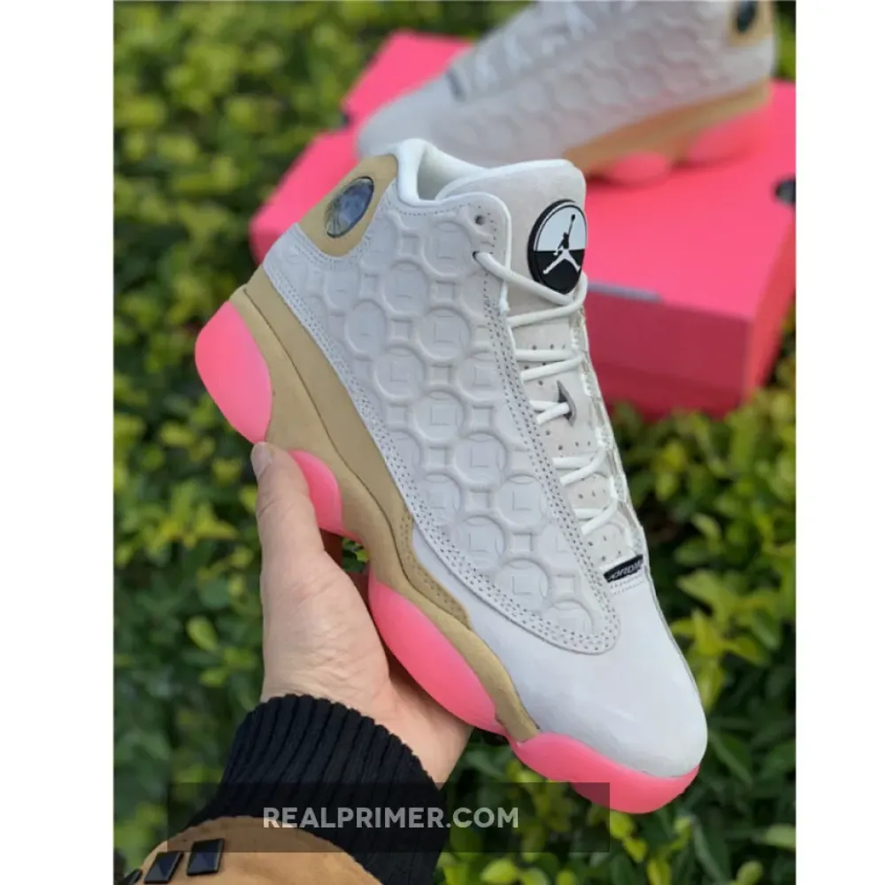 AIR JORDAN 13 RETRO CHINESE NEW YEAR PALE IVORY/PINK CW4409-100