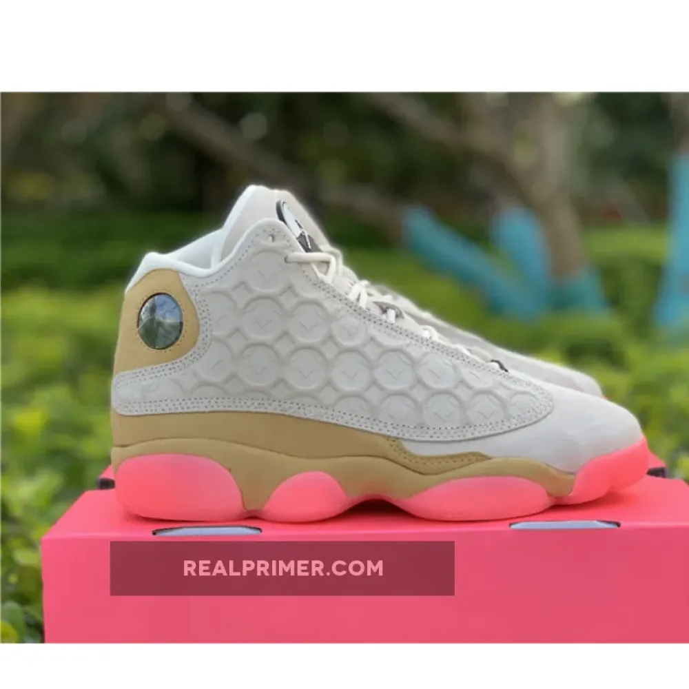 AIR JORDAN 13 RETRO CHINESE NEW YEAR PALE IVORY/PINK CW4409-100
