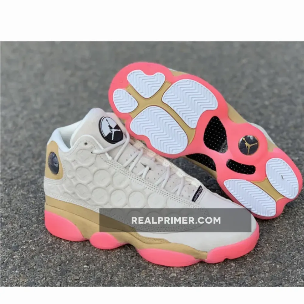 AIR JORDAN 13 RETRO CHINESE NEW YEAR PALE IVORY/PINK CW4409-100